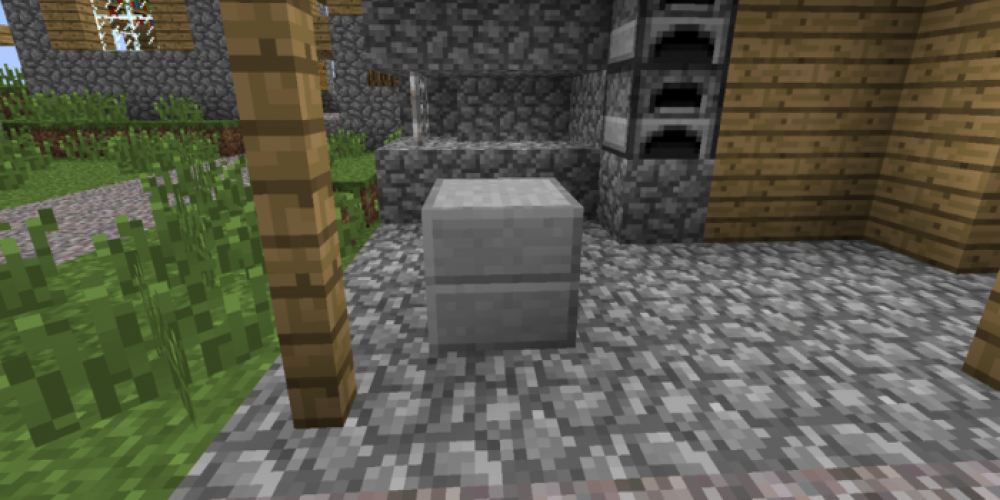 Create Your Own Minecraft Masterpiece with Smooth Stone Slabs