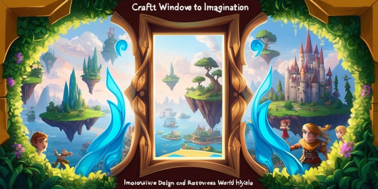 Crafting Windows to Imagination: Innovative Design and Resource Mastery in Hytale
