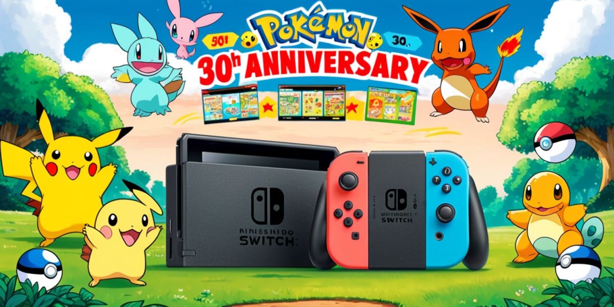 Nostalgia Unleashed: Pokémon Celebrates 30 Years with Classic Adventures on Switch