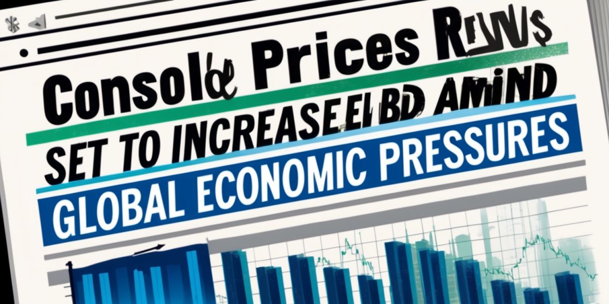 Console Prices Set to Increase Amid Global Economic Pressures