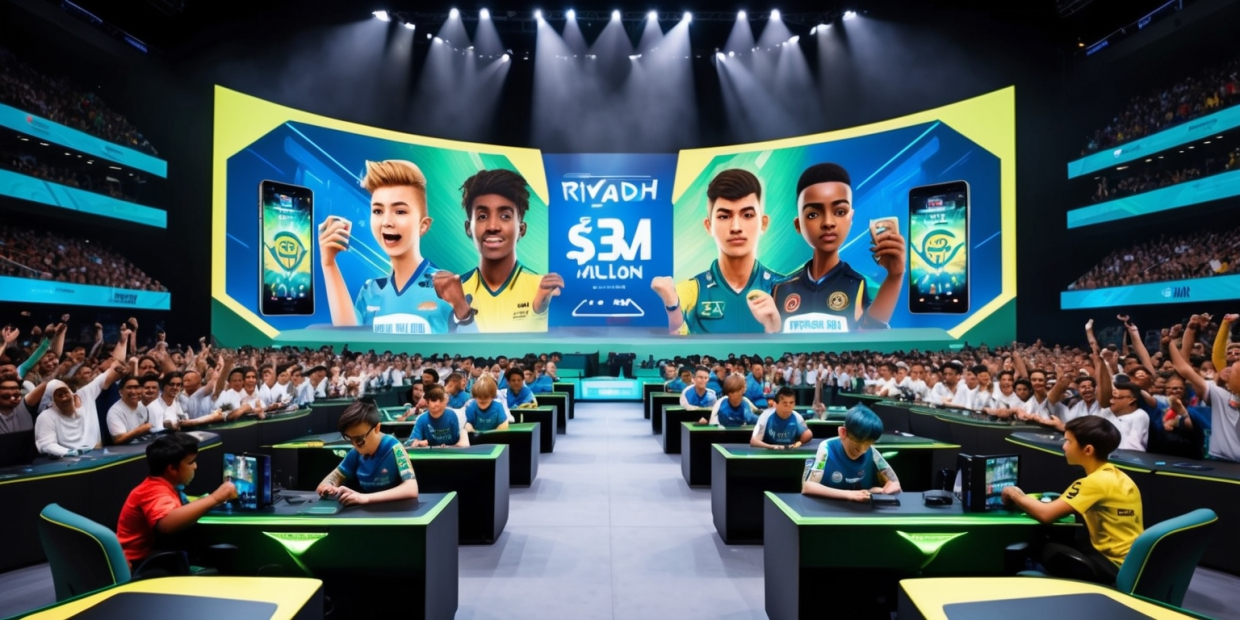 Riyadh Showdown: The Battle for a $3 Million Prize in Mobile Gaming