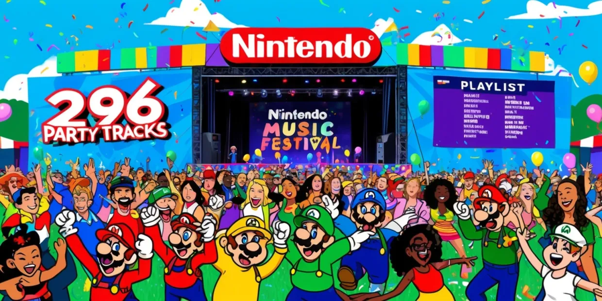 Nintendo Unleashes 296 New Party Tracks for a Weekend of Musical Fun