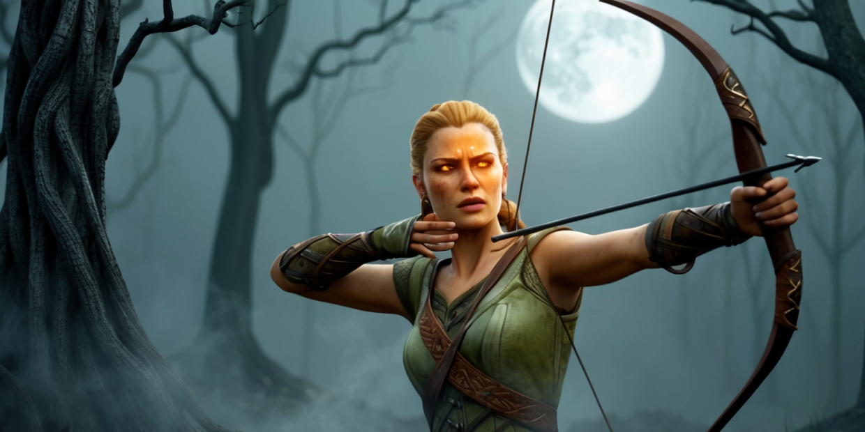 Archer’s Gaze: A Glimpse into Emotional Turmoil and Transformed Bonds