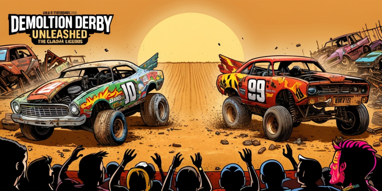 Demolition Derby Unleashed: The Clash of Legends