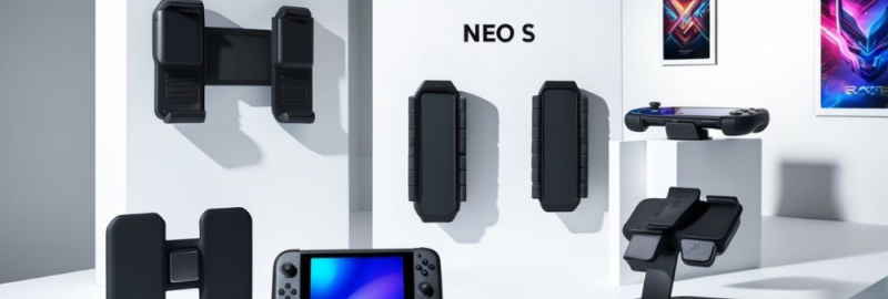 CRKD Unveils Innovative Accessory Kits for Neo S Controller Enhancing Mobile Gaming and Display Options