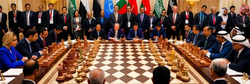 Chess Nations Unite in Riyadh: Elite National Tournament Sets the Stage