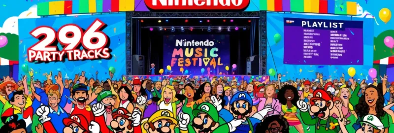 Nintendo Unleashes 296 New Party Tracks for a Weekend of Musical Fun