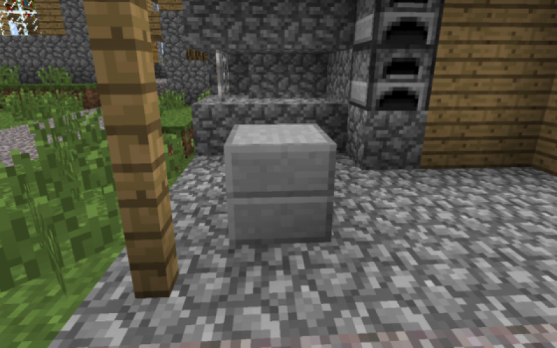 Create Your Own Minecraft Masterpiece with Smooth Stone Slabs