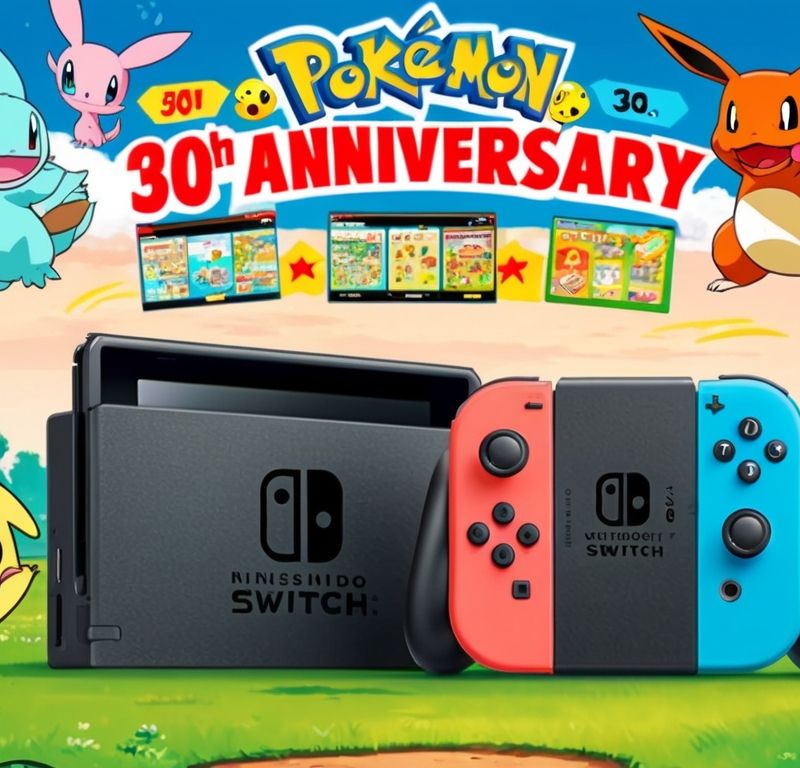 Nostalgia Unleashed: Pokémon Celebrates 30 Years with Classic Adventures on Switch